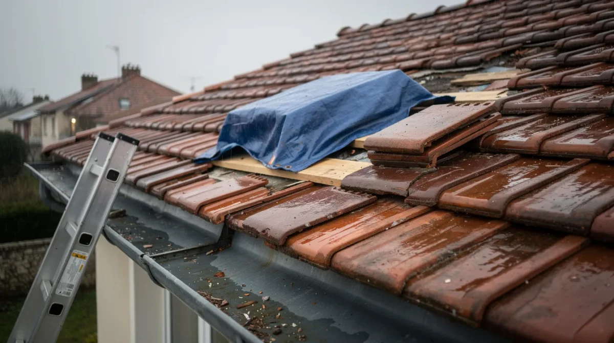 Fuite de toiture : réagir vite, réparer bien
